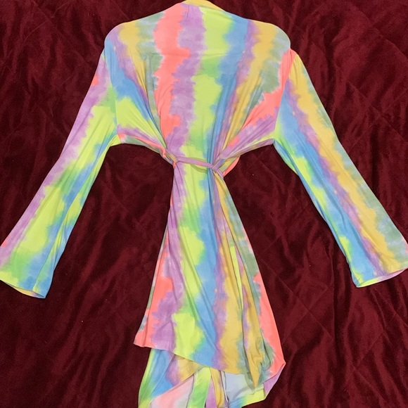 Tie dye robe - Picture 2 of 3